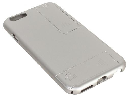 Чехол с дополнительными антеннами Gmini GM-AC-IP6PSR, для iPhone 6 Plus/6S Plus, для улучшения качества 4G и Wi-Fi сигнала, Серебристый