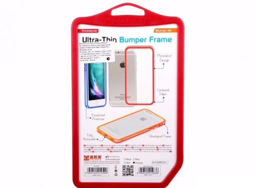 Накладка для iPhone 6 Promate Bump-i6 оранжевый