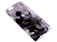 Крышка задняя Дисней/Марвел для iPhone 6 Микки, черно-белый