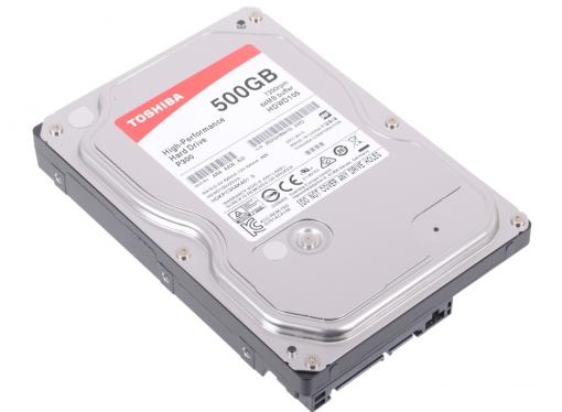 Жесткий диск 500Gb Toshiba P300 HDWD105UZSVA SATA III (7200rpm, 64Mb)