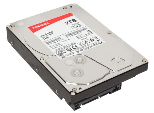 Жесткий диск 2Tb Toshiba HDWA120UZSVA E300 5700rpm , SATA III, 64Mb 3.5