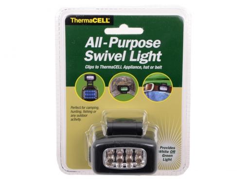 Фонарь универсальный ThermaCELL Swivel Light с поворотным механизмом, на клипсе
