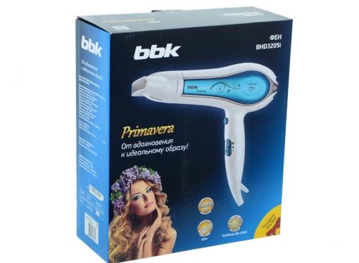 Фен BBK BHD3205i бело-карамельный