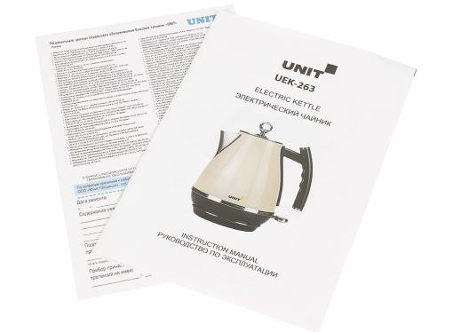 Чайник электрический UNIT UEK-263 Чёрный