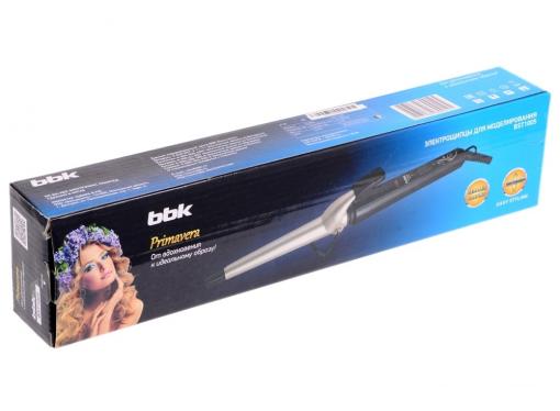 Щипцы для укладки волос BBK BST1005 черный/шампань