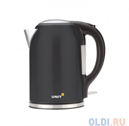 Чайник электрический UNIT UEK-270 Чёрный металлик