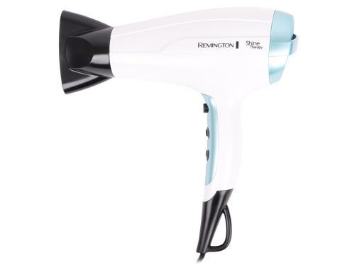 Фен REMINGTON D5216 Shine Therapy,2300Вт,диффуз.,концентр.,иониз.,белый