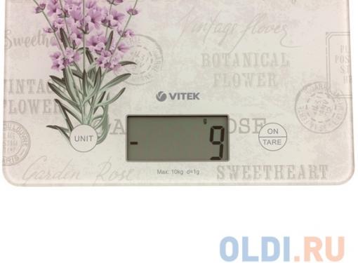 Весы кухонные Vitek VT-8020BL рисунок