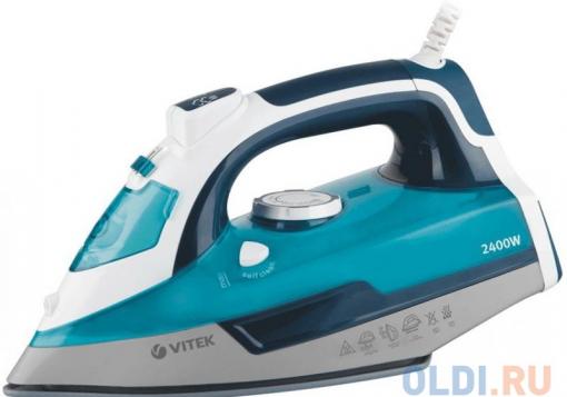 Утюг Vitek VT-1266 B 2400Вт голубой