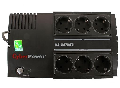 ИБП CyberPower BS650E 650VA/390W (3+3 EURO)