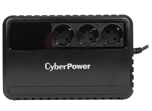 ИБП CyberPower BU600E 600VA/360W (3 EURO)