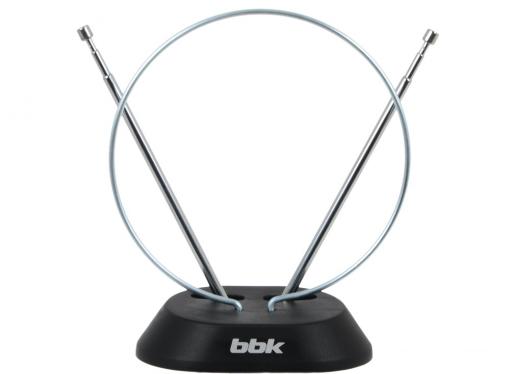 Телевизионная антенна BBK DA01 Комнатная цифровая DVB-T антенна, черный