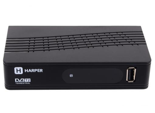Цифровой телевизионный DVB-T2 ресивер HARPER HDT2-1202