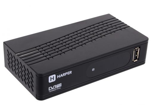 Цифровой телевизионный DVB-T2 ресивер HARPER HDT2-1202
