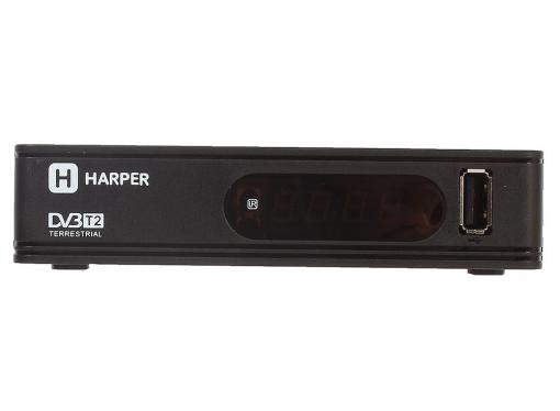 Цифровой телевизионный DVB-T2 ресивер HARPER HDT2-1514