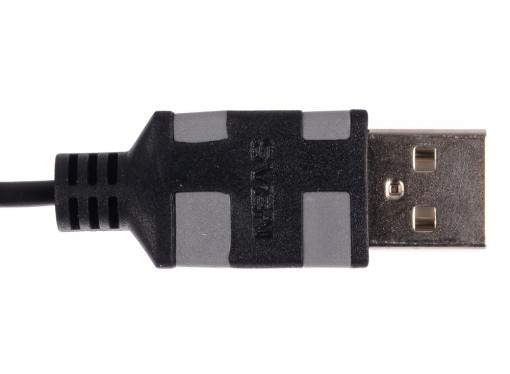 Мышь SVEN RX-112 USB серая, 2+1 клавиши, симметричная форма, коробка цвет
