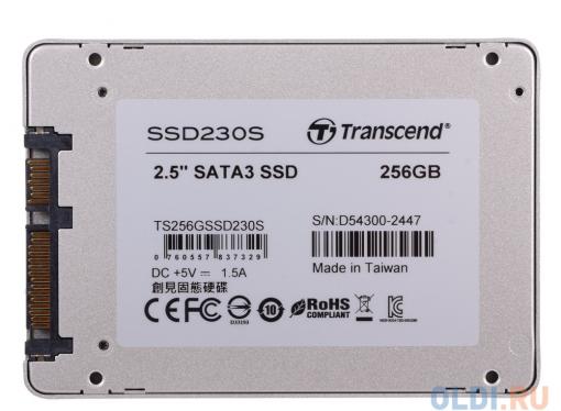 SSD накопитель Transcend SSD230 TS256GSSD230S 256GB SATA III/2.5